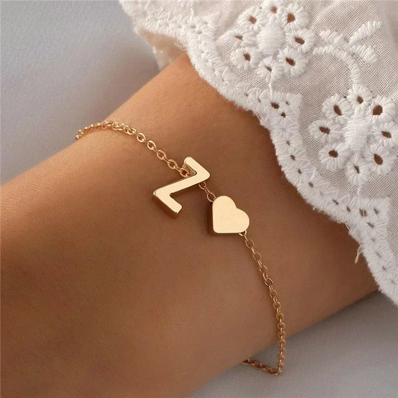 Initial Letter Bracelet