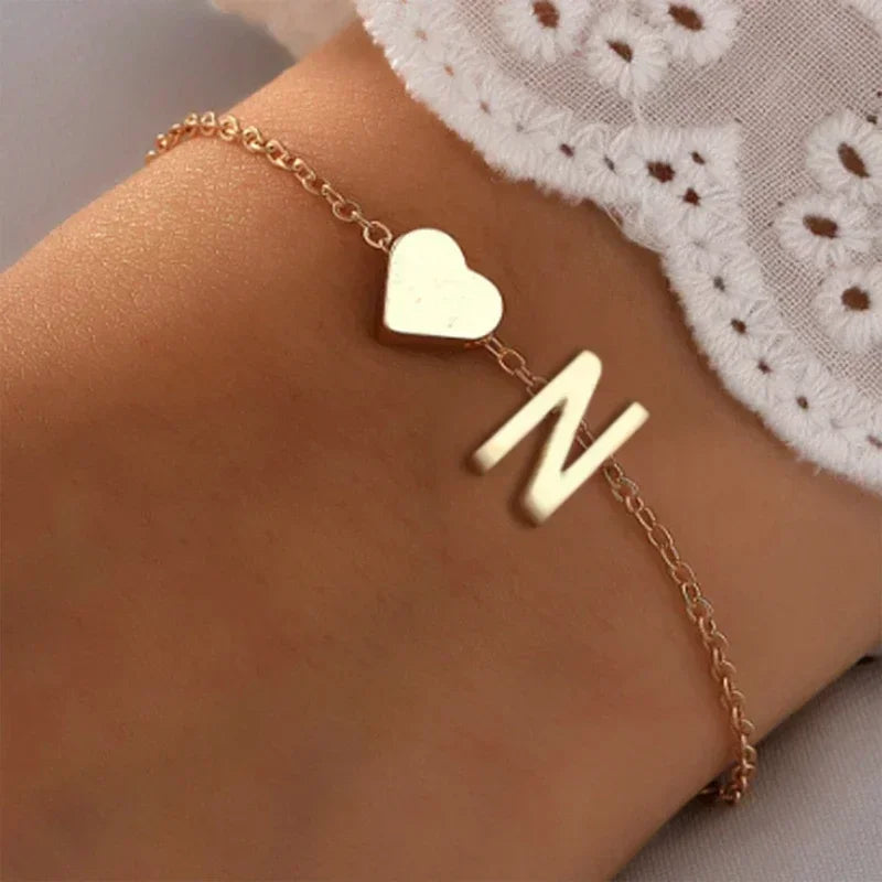 Initial Letter Bracelet