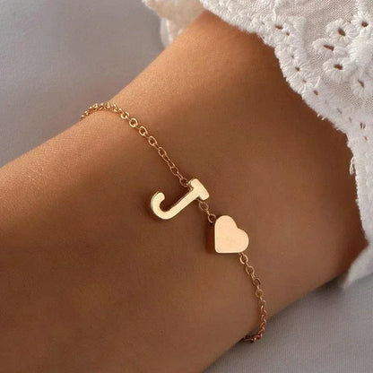 Initial Letter Bracelet